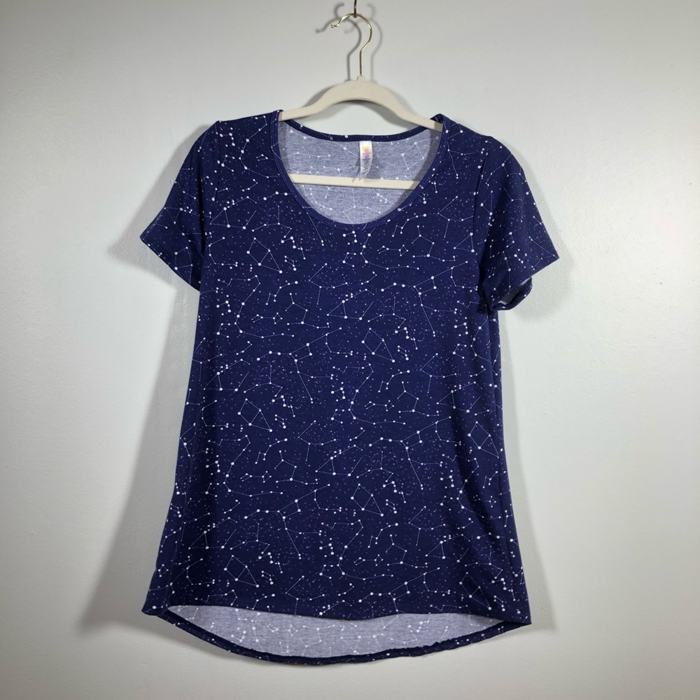 LuLaRoe Iris Constellation Tunic Top S